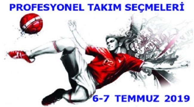 Pazarspor'da Seçmeler 6 ve 7 Temmuz'da