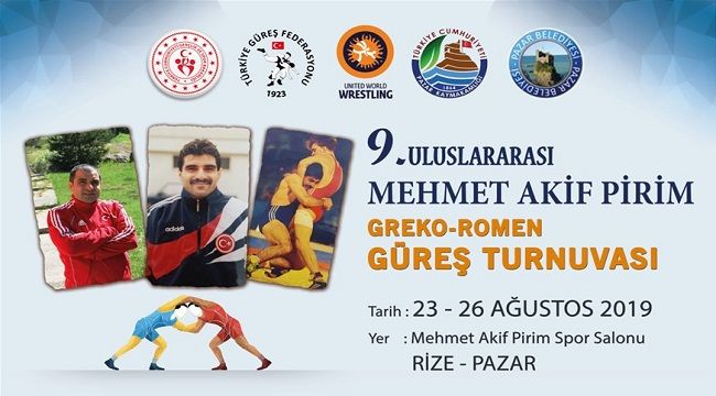 9. Uluslararası Mehmet Akif Pirim Güreş Turnuvası Başlıyor