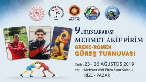 9. Uluslararası Mehmet Akif Pirim Güreş Turnuvası Başlıyor