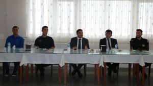 Pazarda Okul Güvenliği Toplantısı