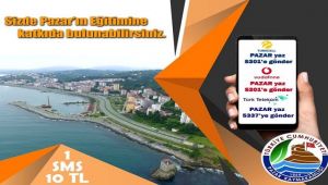 Pazar Eğitim Vakfına Destek Kampanyası.