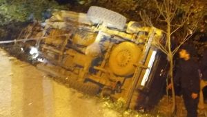 Aktepe Köyü Yolunda Trafik Kazası