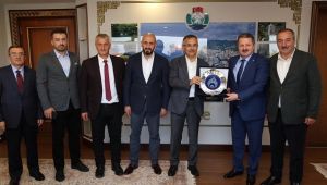 Doğu Karadeniz İhracatçılar Birliğinden Vali Çeber'e Ziyaret