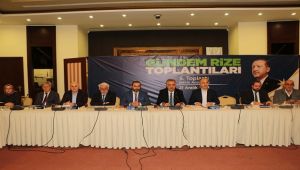 5'inci 'Gündem Rize' Toplantısı Yapıldı