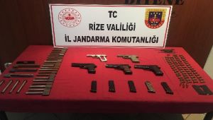 Rize'de Silah Ticaretine Yönelik Operasyon