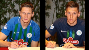 Mılan Skoda ve Deny Garmash Çaykur Rizespor’da