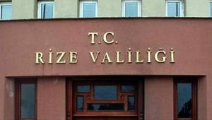 Rize Valiliğinden Elazığ Depremine İlişkin Duyuru
