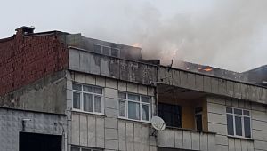 Pazar'daki Yangın Korkuttu!