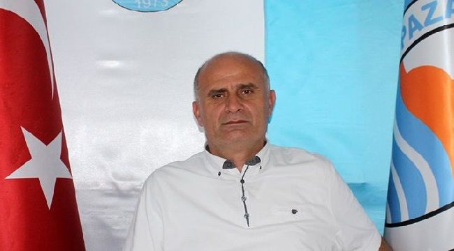 Pazarspor Başkanı Mustafa Taşkın'dan Kamuoyuna!