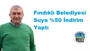 Suya %50 İndirim!
