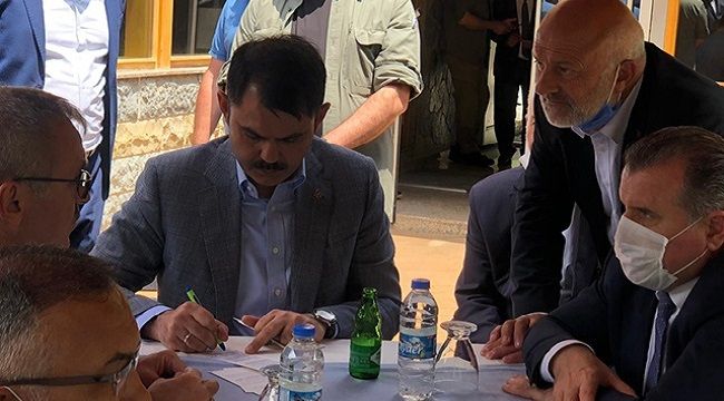 Bakan Kurum: Rize'de 4 Millet Bahçesi Yapılacak