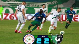 ÇAYKUR Rizespor Bir Puana Razı Oldu