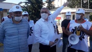 Öz Gıda İş 11 İşçi İçin Eylemde