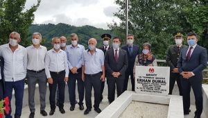 15 Temmuz Şehidi Erhan Dural Mezarı Başında Anıldı