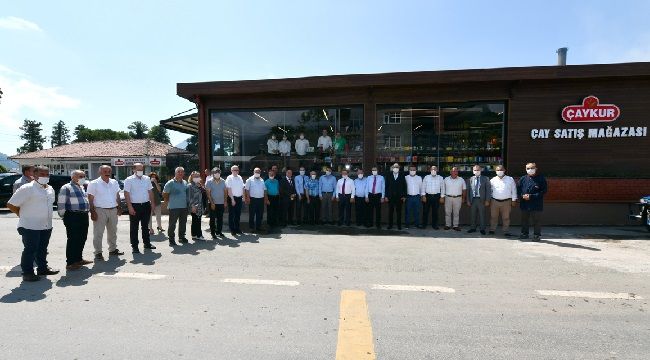 ÇAYKUR'un Kemalpaşa Satış Mağazası Hizmete Girdi