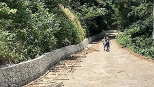 Köy Yolları Afetten Parapet Duvarlarla Korunacak