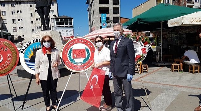 Rize Pazar’da Korona Kısıtlamasına Rağmen Geniş Katılımlı 30 Ağustos Kutlaması