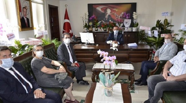 CHP'den İl Milli Eğitim Müdürlüğü'ne Ziyaret
