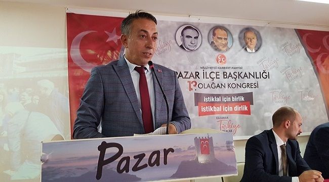 MHP Pazar'da Yeniden Bora Haberal Dedi
