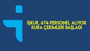Rize'de İŞKUR Kuraları Çekiliyor