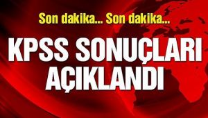 ÖSYM KPSS sonuçlarını açıkladı!