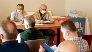 Pazar Sol Parti İlçe Örgütü Çalıştay Düzenledi