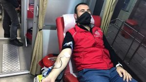 Pazar Gençlik Merkezi Kan Bağışladı
