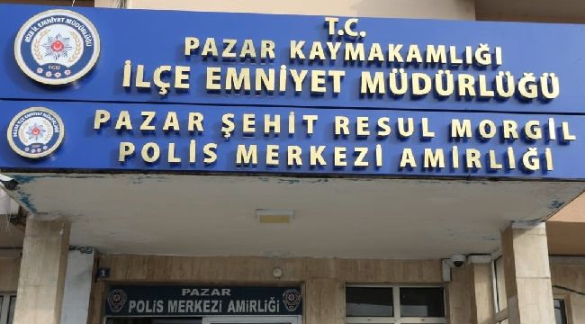Pazar İlçe Polis Merkezi Amirliğinin İsmi Değişti