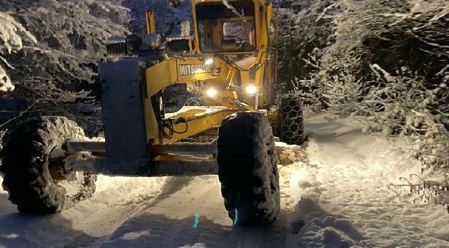 Rize İl Özel İdaresi Karla Mücadeleye Başladı