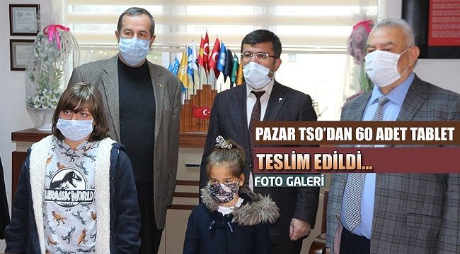 Pazar TSO dan Tablet Kampanyasına Destek