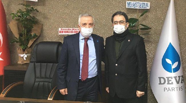 Rize CHP'den DEVA İl Başkanlığına Ziyaret