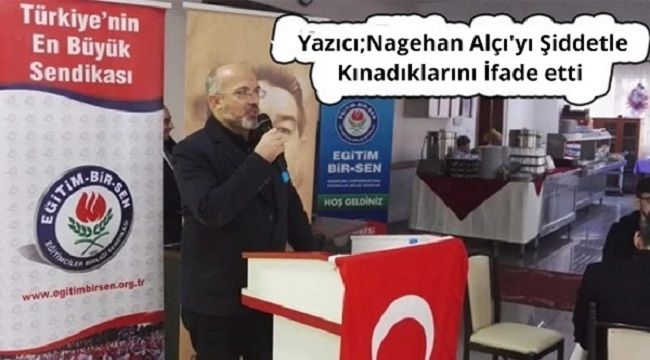 Başkan Sefer Yazıcı'dan Nagehan Alçı'ya Tepki