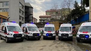 Rize’ye 5 Adet 4x4 Yeni Ambulans