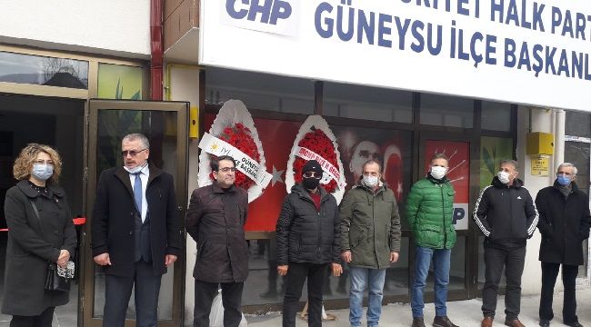 CHP Güneysu’da Yeni Yerine Taşındı