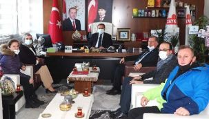 Özyanık'tan Yusuf Ziya Alim'e Hayırlı Olsun Zİyareti