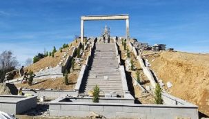 Pazar Şehitlik Anıtı Yapımında Sona Yaklaşıldı