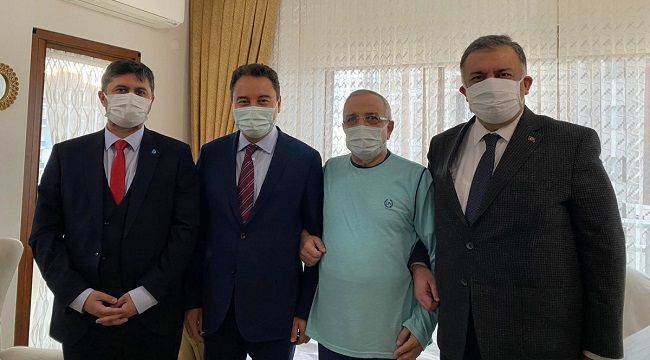 Ali Babacan Hasta Ziyareti İçin Rize’de