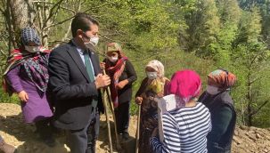CHP Trabzon Milletvekili Ahmet Kaya İkizdere'de