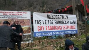 İkizdere Halkı 'Taş Ocağına Karşı çıkıyor!
