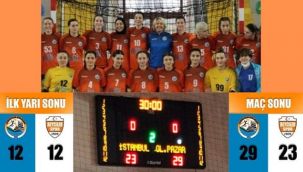 Kadın Hentbol Takımımız İlk Maçını Kazandı