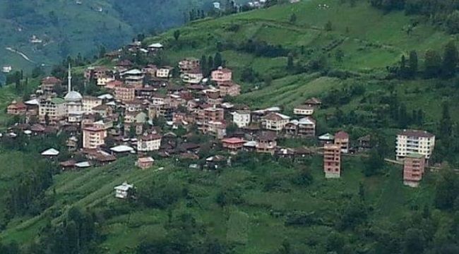 Rize'nin En Büyük Köyü Topluca’ da Karantina!
