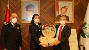 Vali Çeber’e 10 Nisan Polis Haftası Ziyaret
