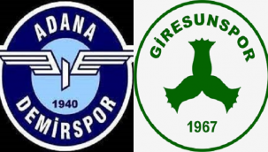 Adana Demirspor ve GZT Giresunspor Süper Lig'de