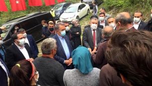 AK Partili Vekiller İkizdere'de Köylülerle Görüştü
