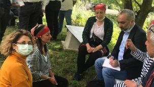 İsmail Saymaz Hemşerilerine Destek Verdi