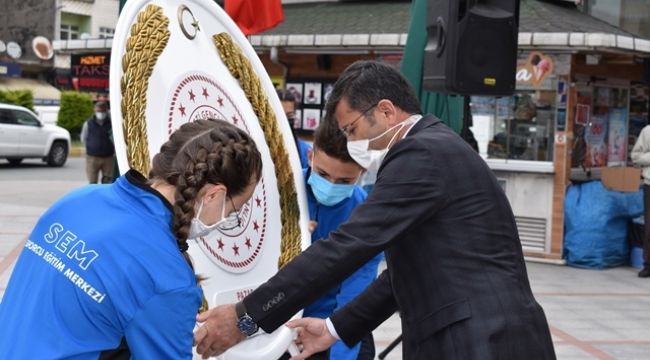 Rize Pazar'da 19 Mayıs Töreni