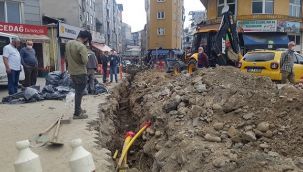 Pazar’da Doğalgaz Çalışmaları Hızla Devam Ediyor