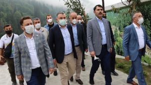 Bakanı Murat Kurum, Rize’yi Ziyaret Etti