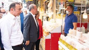 İnce, Sel ve Heyelan Bölgesini Ziyaret Etti