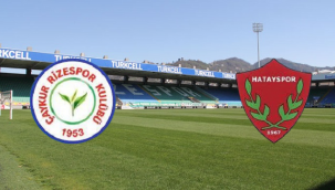 ÇAYRUR Rizespor 0, Hatayspor 2